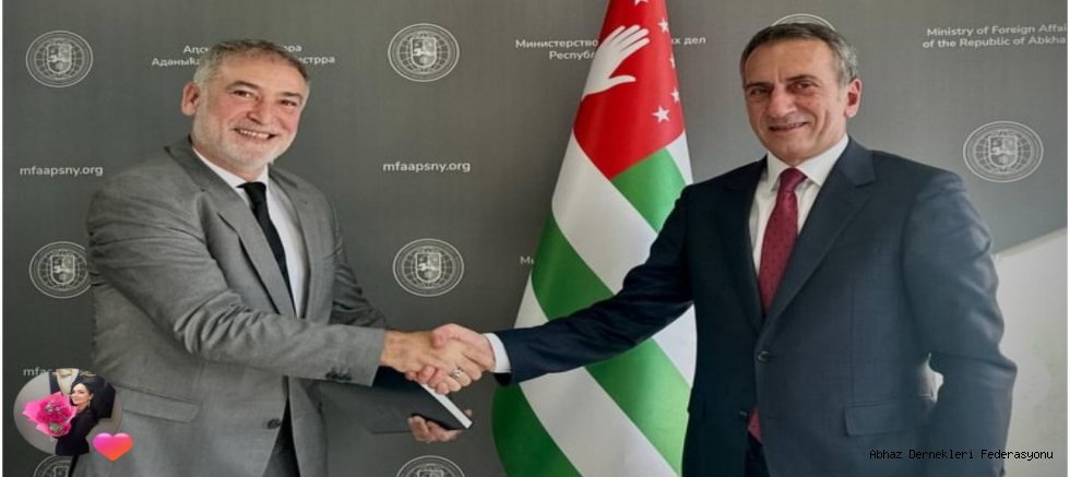 Abhazya Dışişleri Bakanı Oleg Bartsız'ı ziyaret ettik.