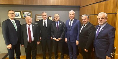 Yönetim Kurulumuz TBMM’yi Ziyaret Etti.